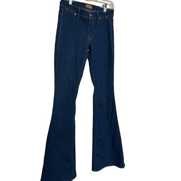 MOTHER The Curfew Blue Flare Jean Size 25 - Picture 2 of 11